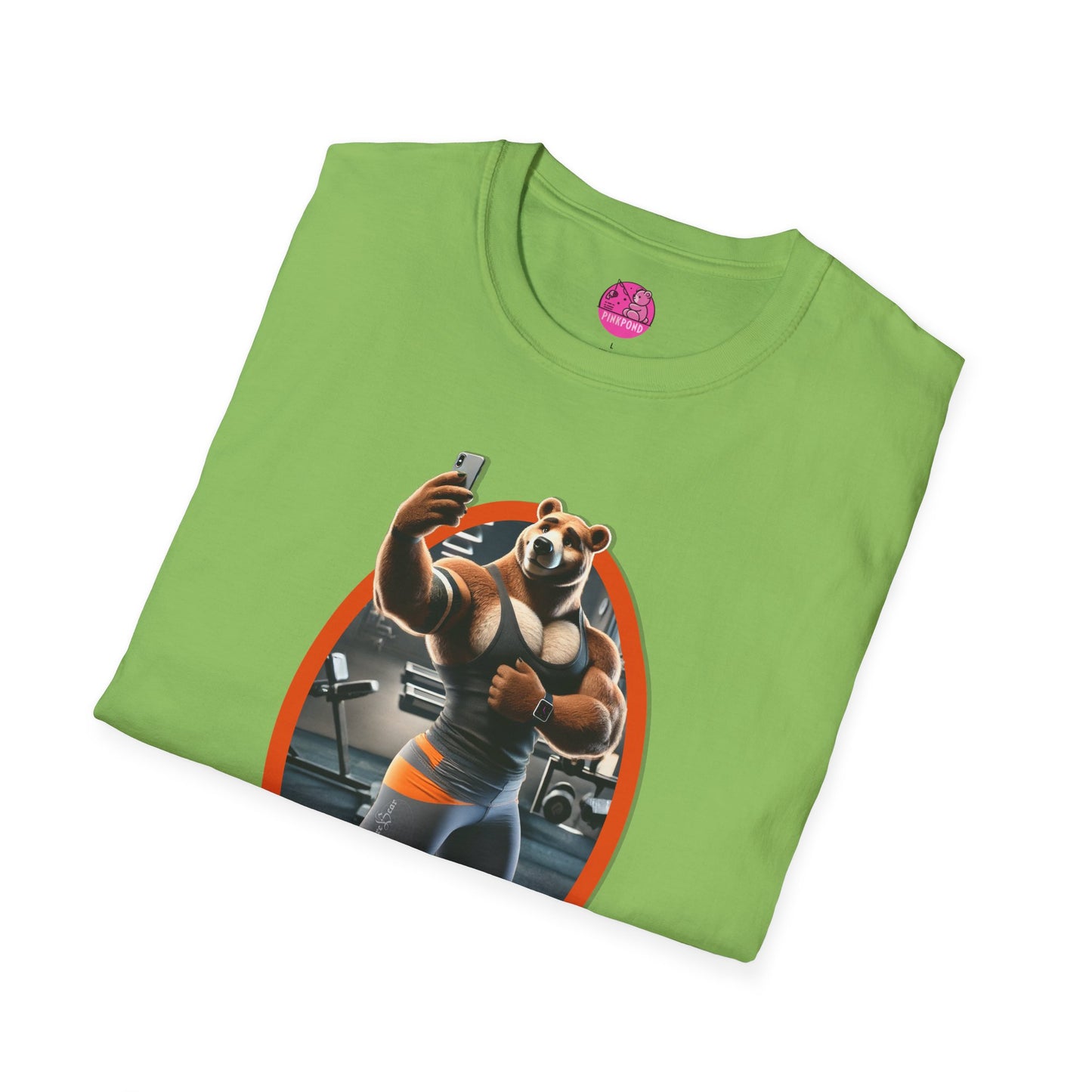 Lycra Gym Bear T-Shirt