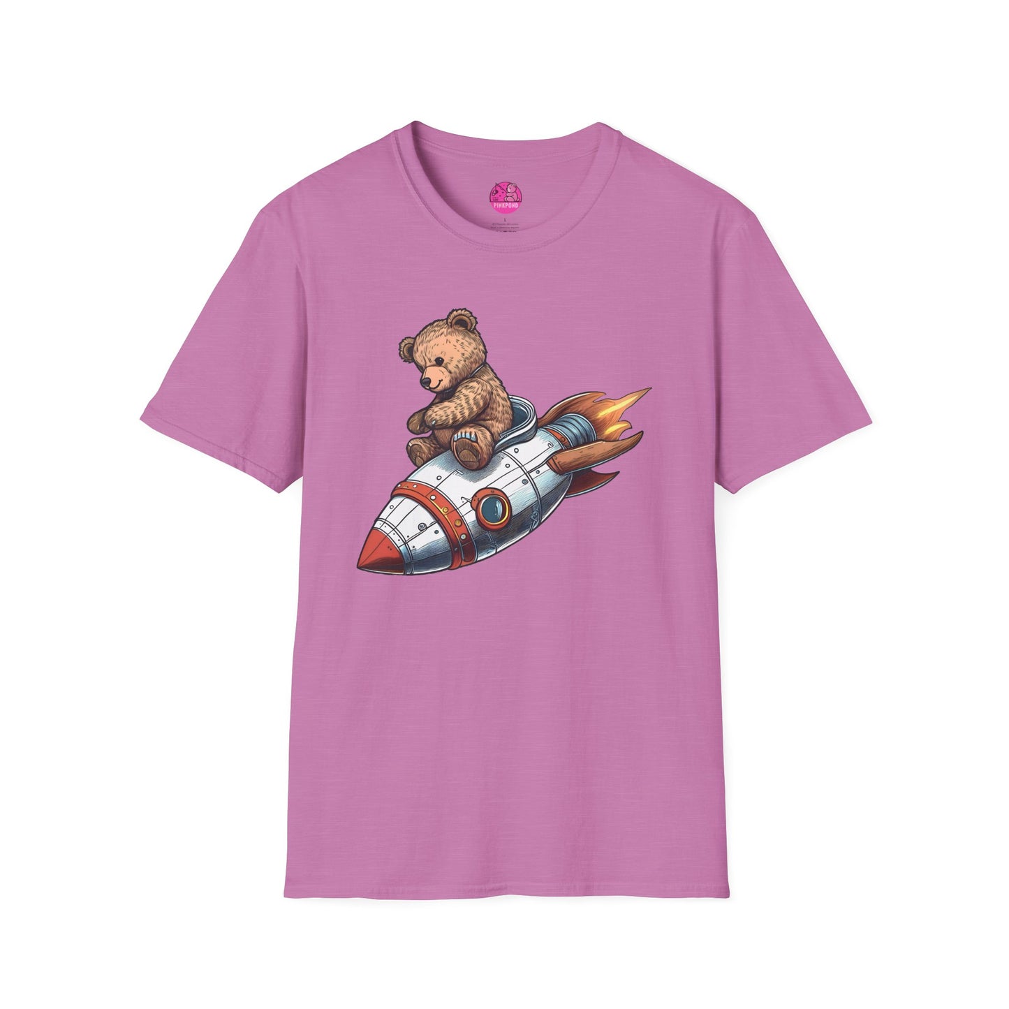 Rocket Bear Style 2 Unisex T-Shirt Design for Bear Fans
