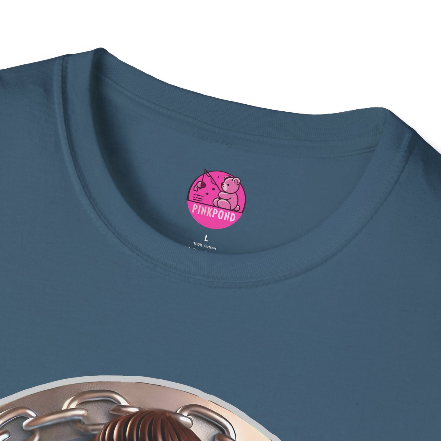 Love Struck Cub – Cute & Bold Chibi Bear T-Shirt