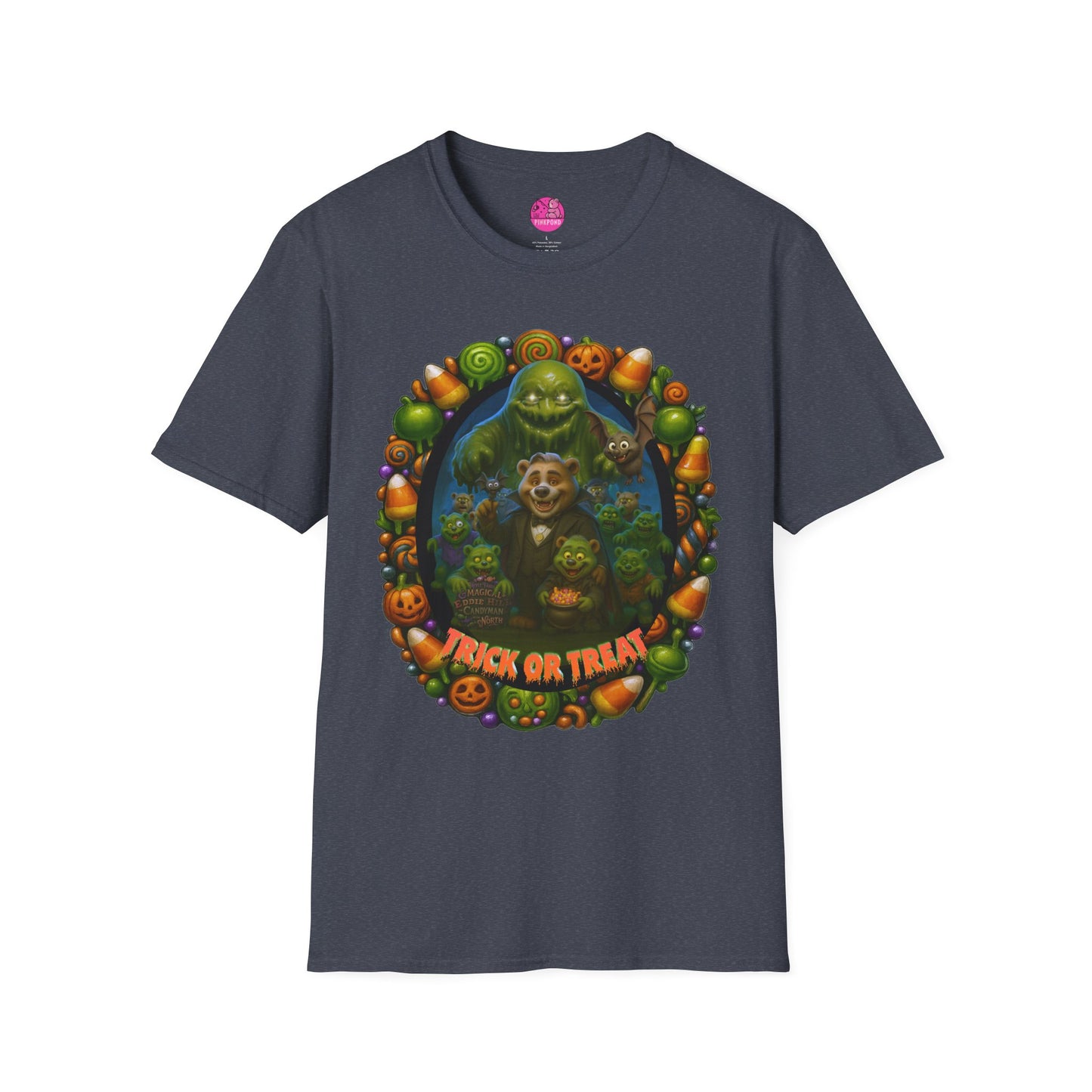 Eddy Hill Bear Halloween Graphic T-Shirt