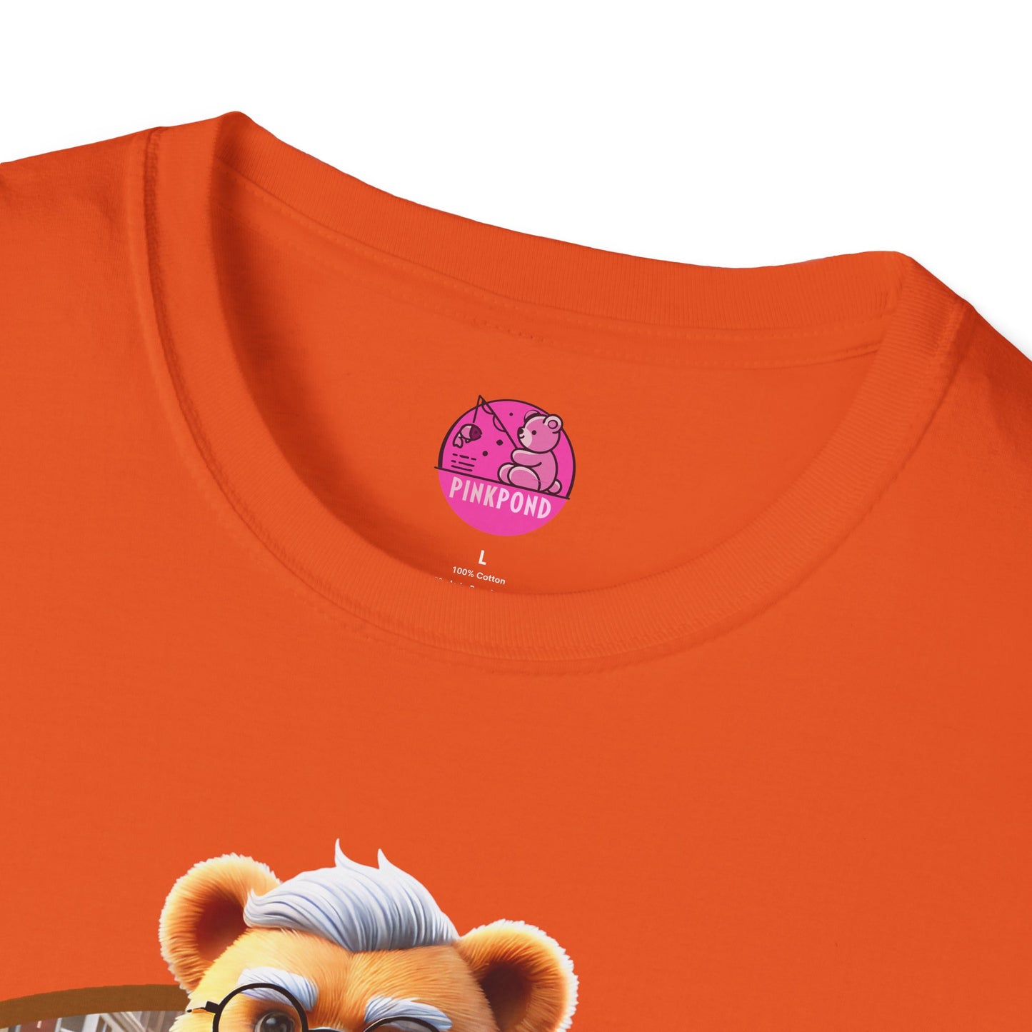 Big Bear T-Shirt - Bold, Comfortable Unisex Softstyle Tee with Playful Charm