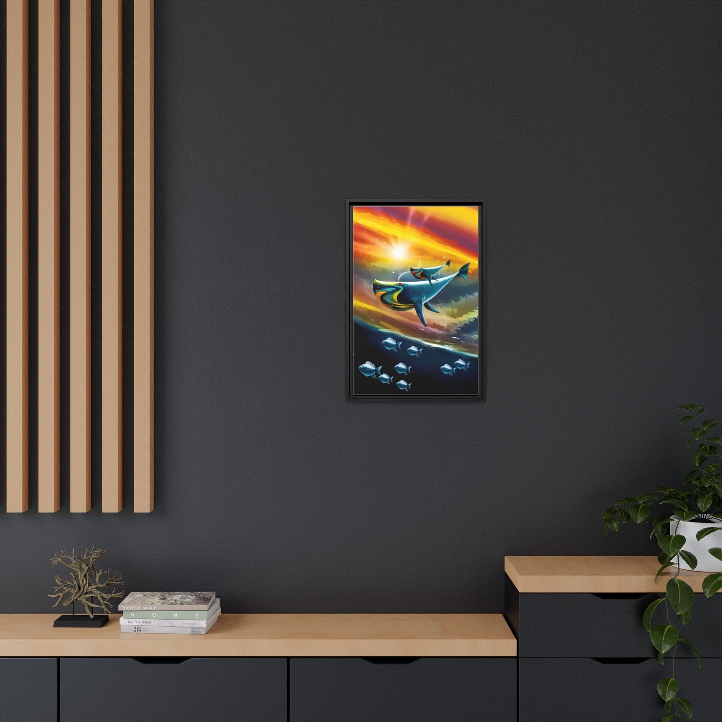 Celestial Whale by Andrew McCarter - Art Print