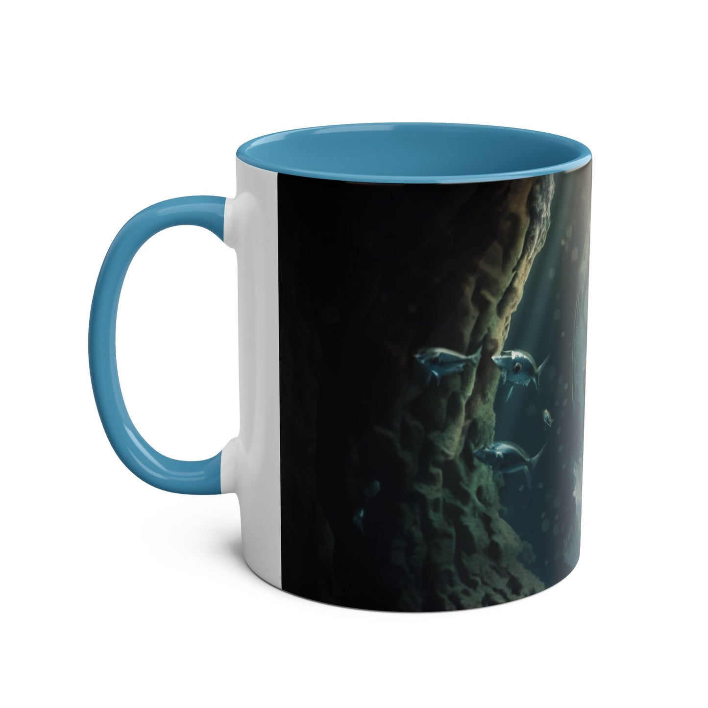 Mug: The Ocean's Legacy Mythical Mermen Design 11oz