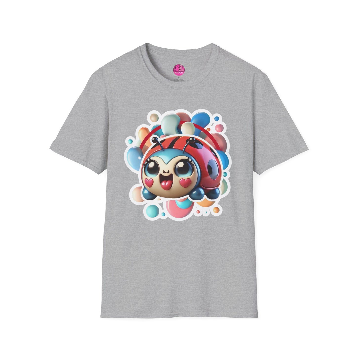 Leticia Ladybird Tee – Sweet, Stylish & Full of Charm!  T-Shirt - Unisex Tee for Fun-Lovers 🐞✨
