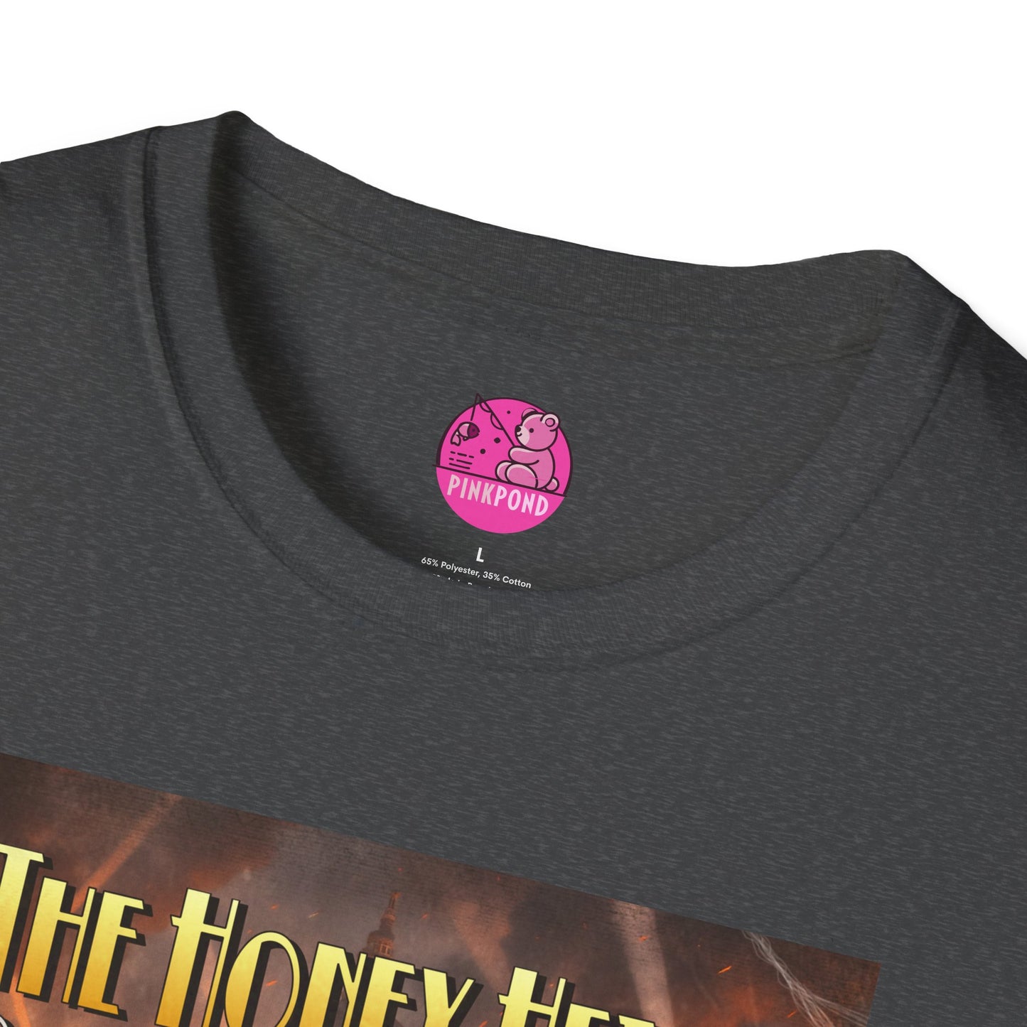 Unisex Tee - The Honey Heist: Operation Black Paw Noir Bear Detective Squad Shirt