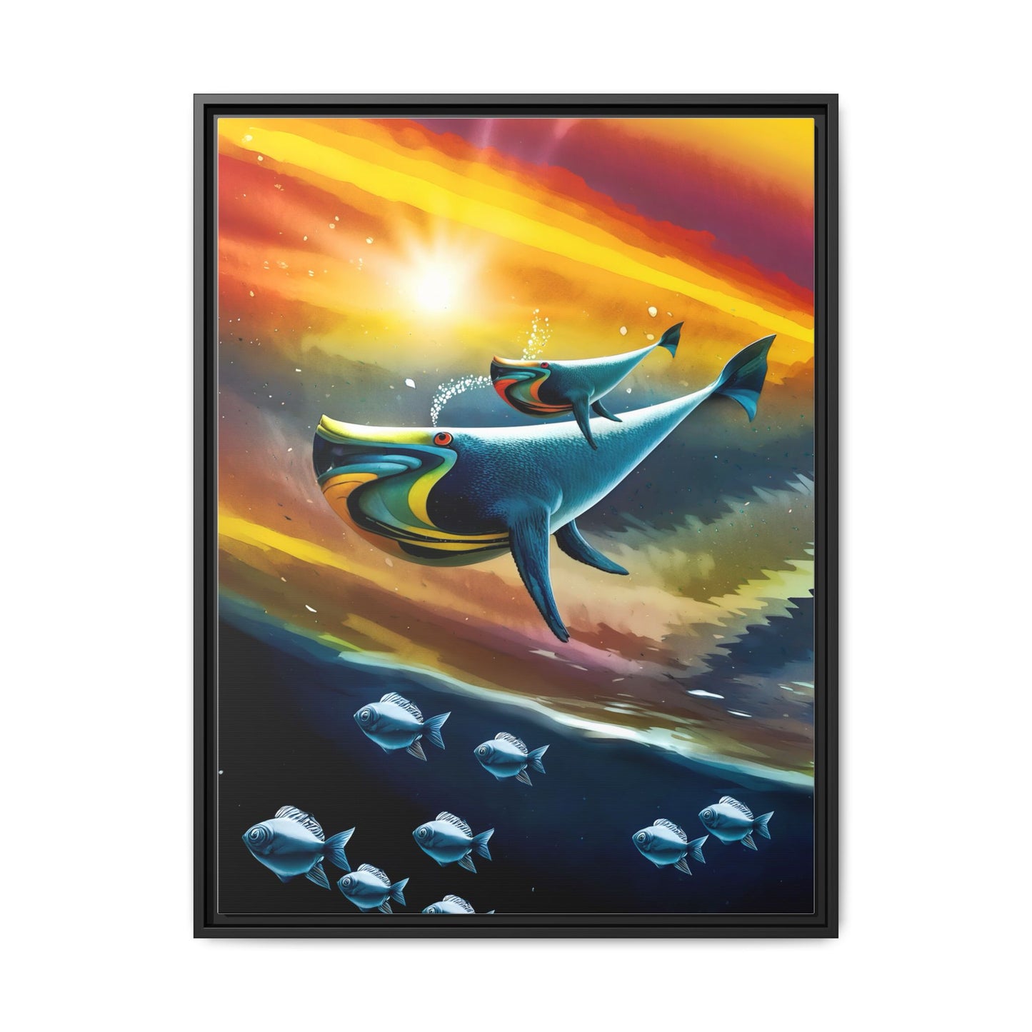 Celestial Whale by Andrew McCarter - Art Print
