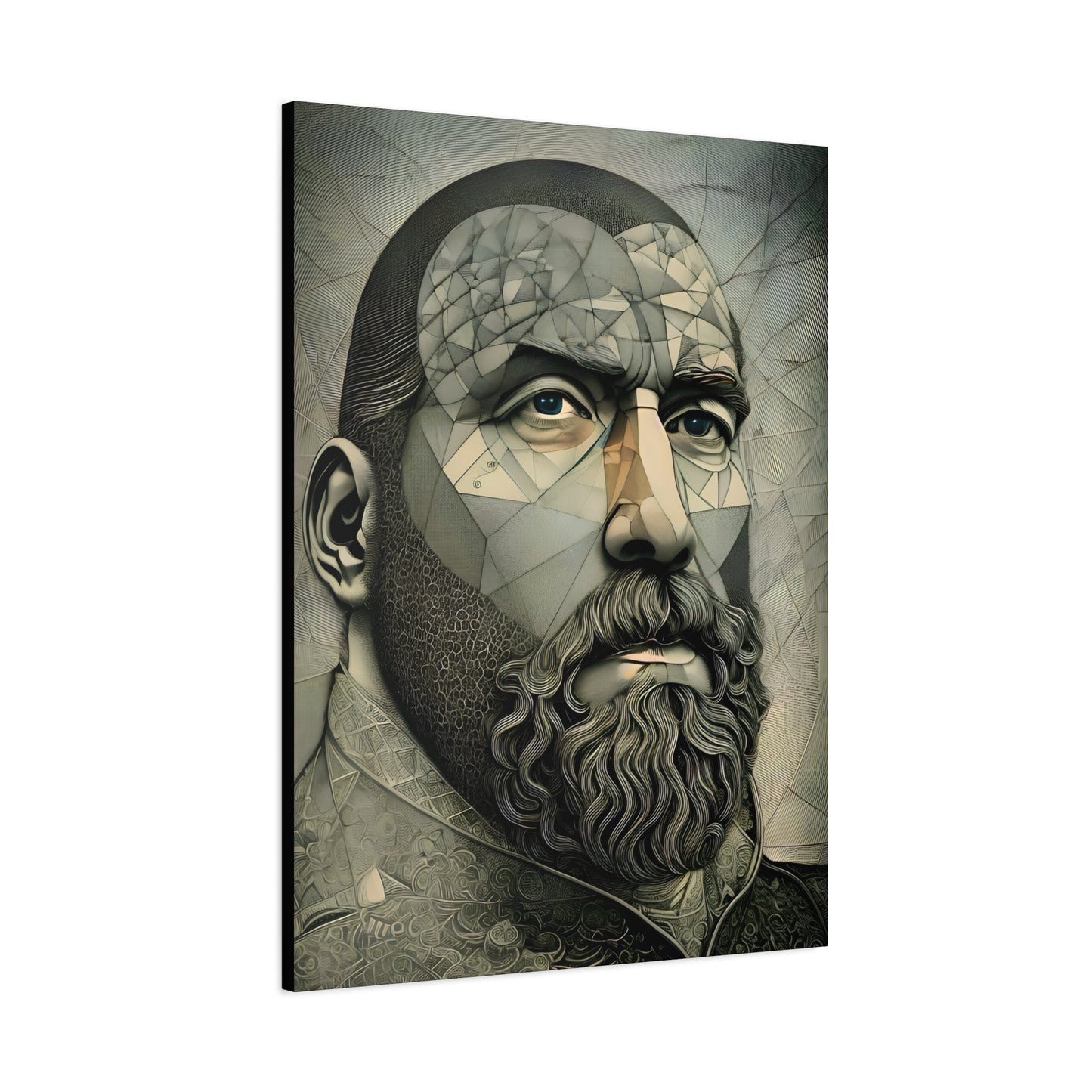 Fractured Peace -  Fine Art Print by Andrew McCarter adapted from a drawing by David Lake