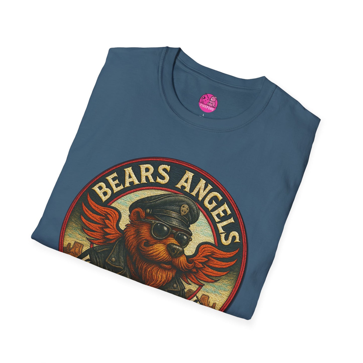 Biker Bears Angels Unisex T-Shirt - Where The Wild Ride Tee