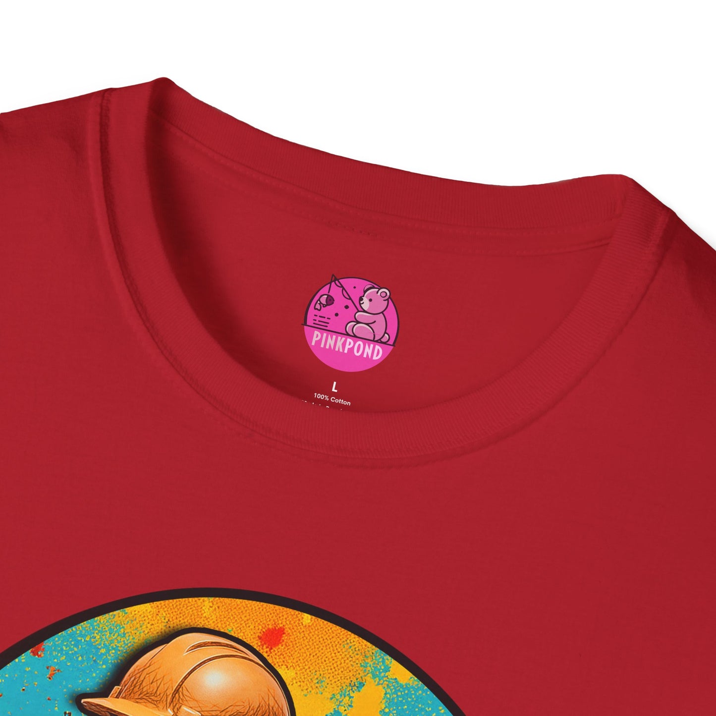 Graphic Tee Builder’s Bum Bear Unisex Softstyle T-Shirt