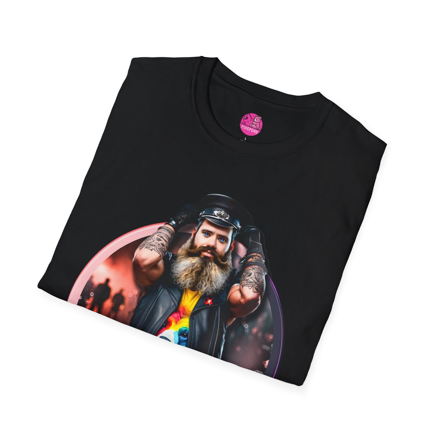 Leather Bear Power T-Shirt