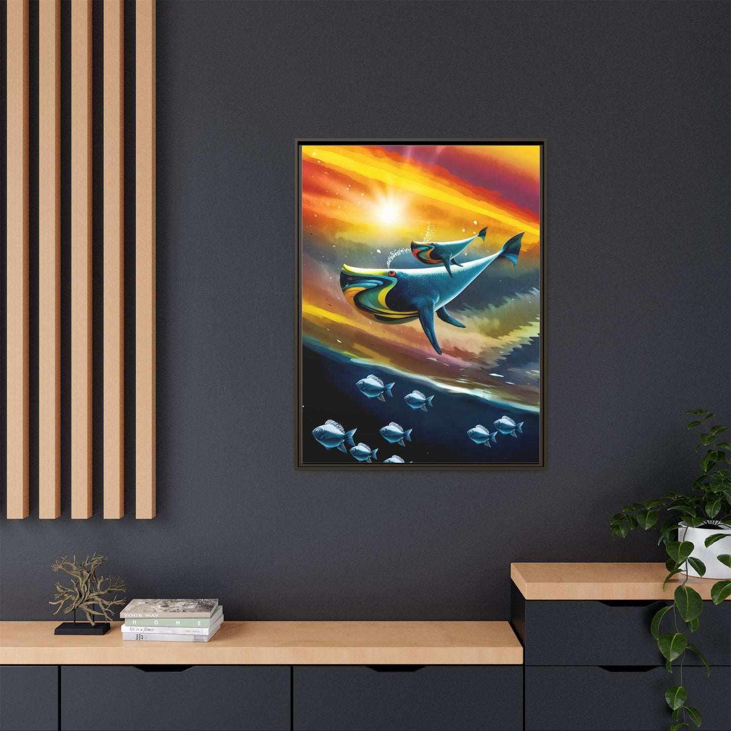 Celestial Whale by Andrew McCarter - Art Print