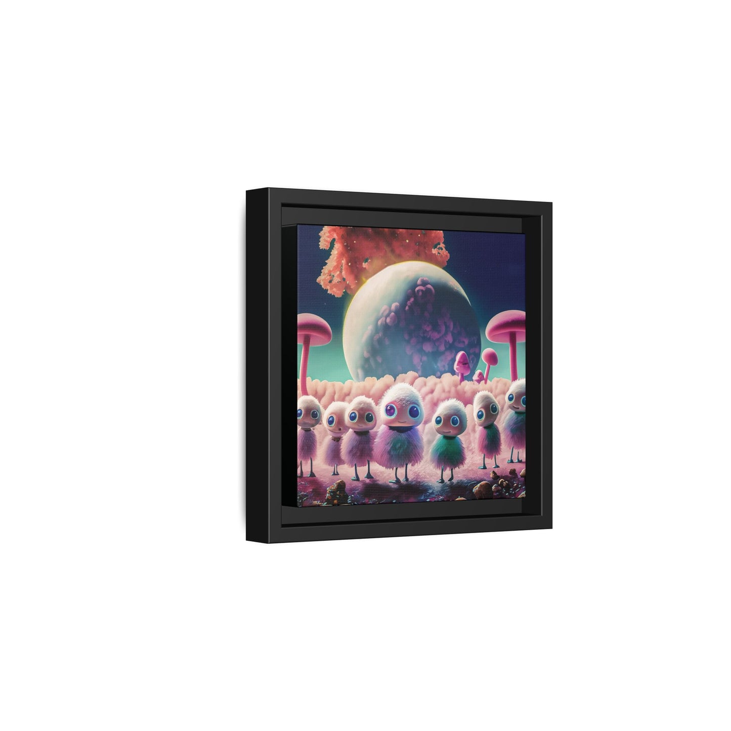 “"Keep smiling," whispered Axlar. "We can eat them later." – Fine Art Canvas Print By Andrew McCarter