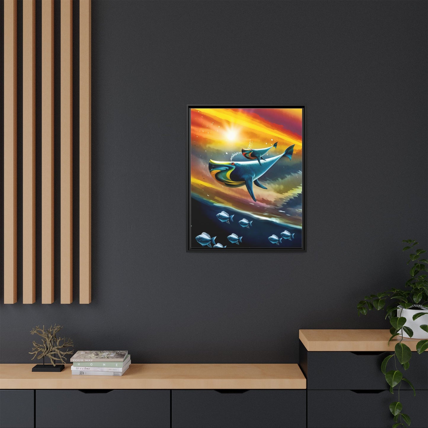 Celestial Whale by Andrew McCarter - Art Print