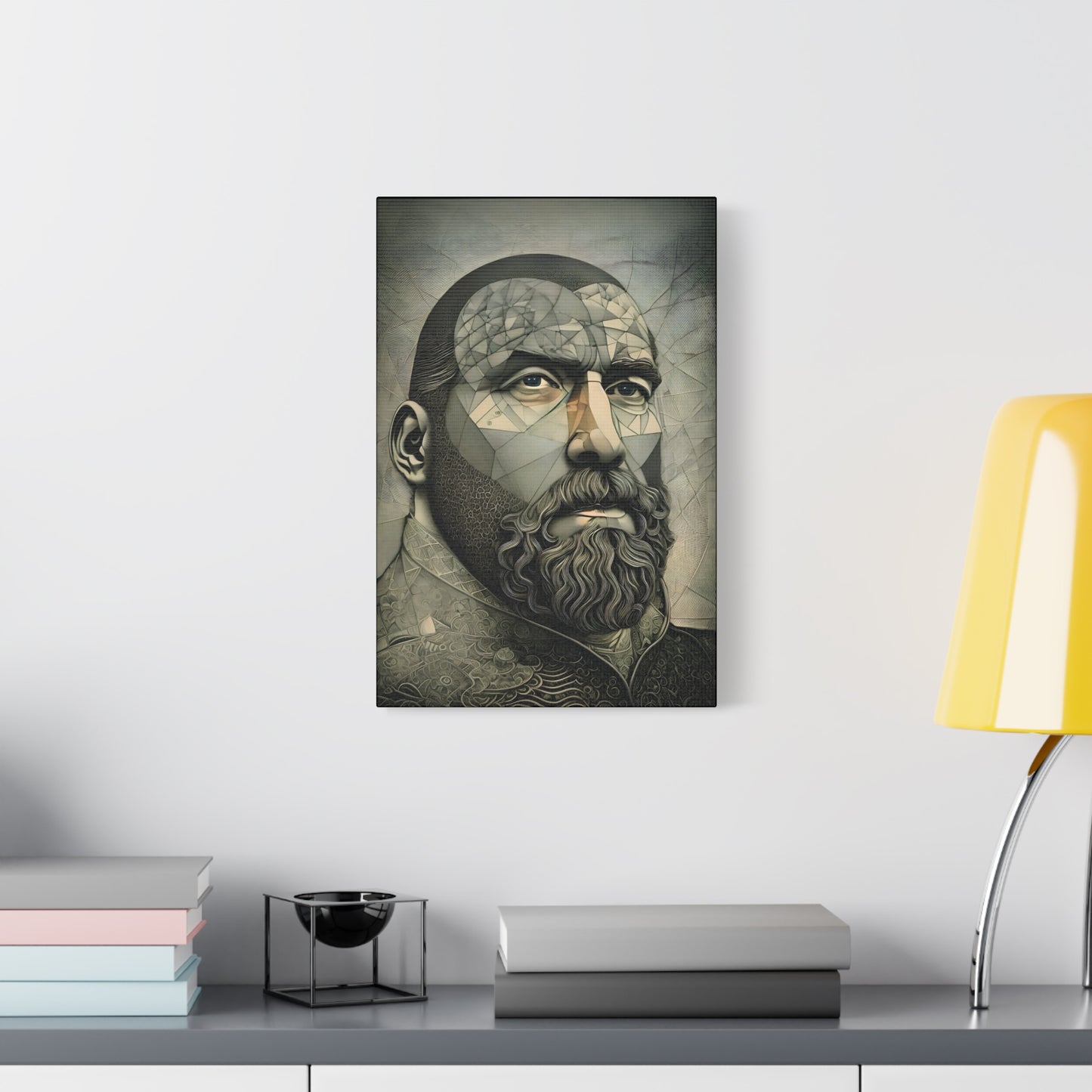 Fractured Peace - Fine Art Print by Andrew McCarter adapted from a drawing by David Lake