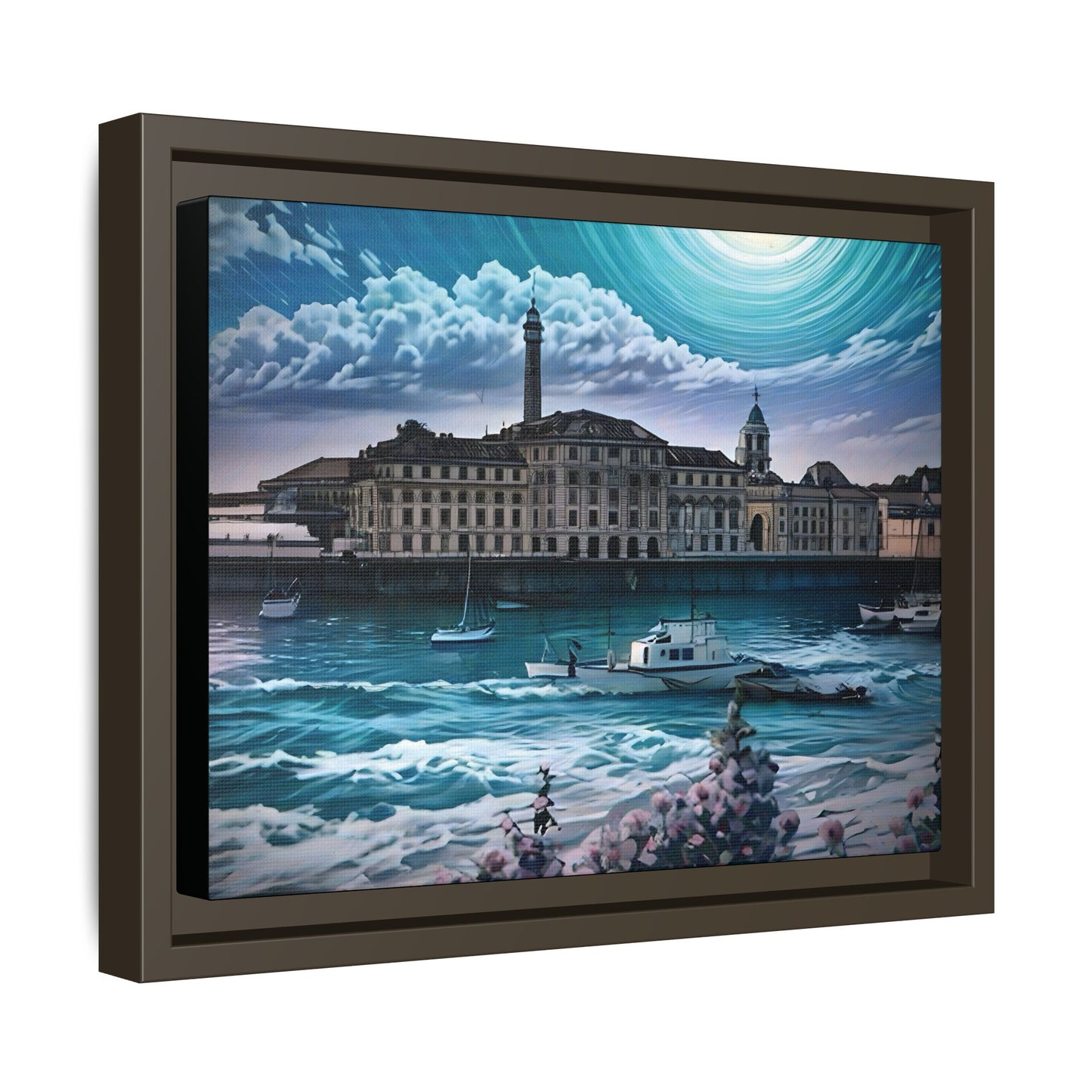 Tides of Time – Royal William Yard by Andrew McCarter - Canvas Print