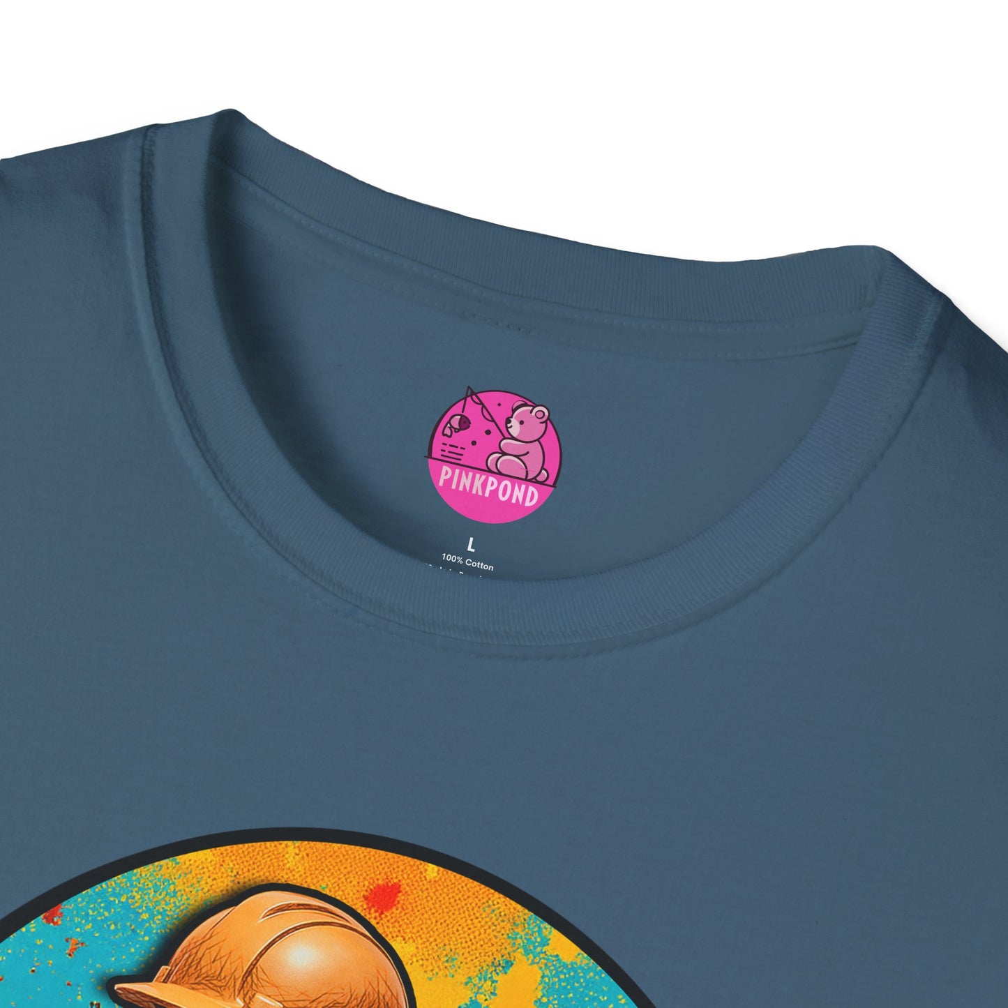 Graphic Tee Builder’s Bum Bear Unisex Softstyle T-Shirt