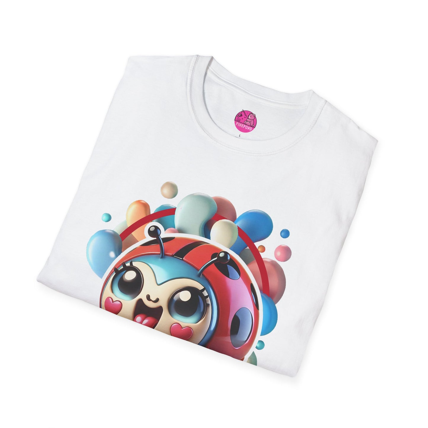 Leticia Ladybird Tee – Sweet, Stylish & Full of Charm!  T-Shirt - Unisex Tee for Fun-Lovers 🐞✨