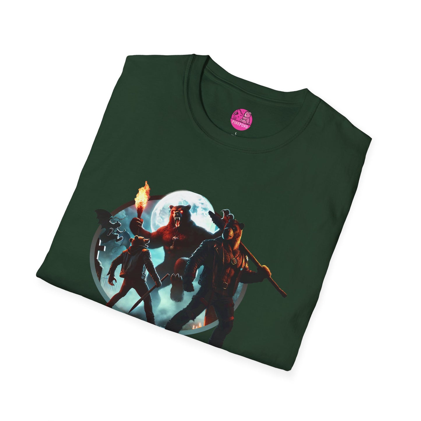 VampBear Slayer T-Shirt - Horror, Humour, and Chaos