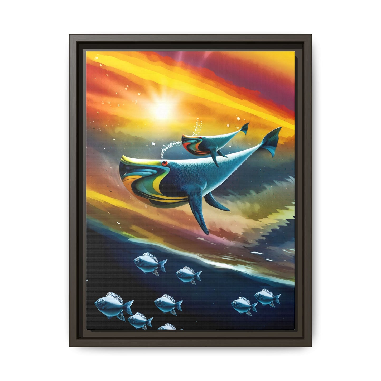 Celestial Whale by Andrew McCarter - Art Print