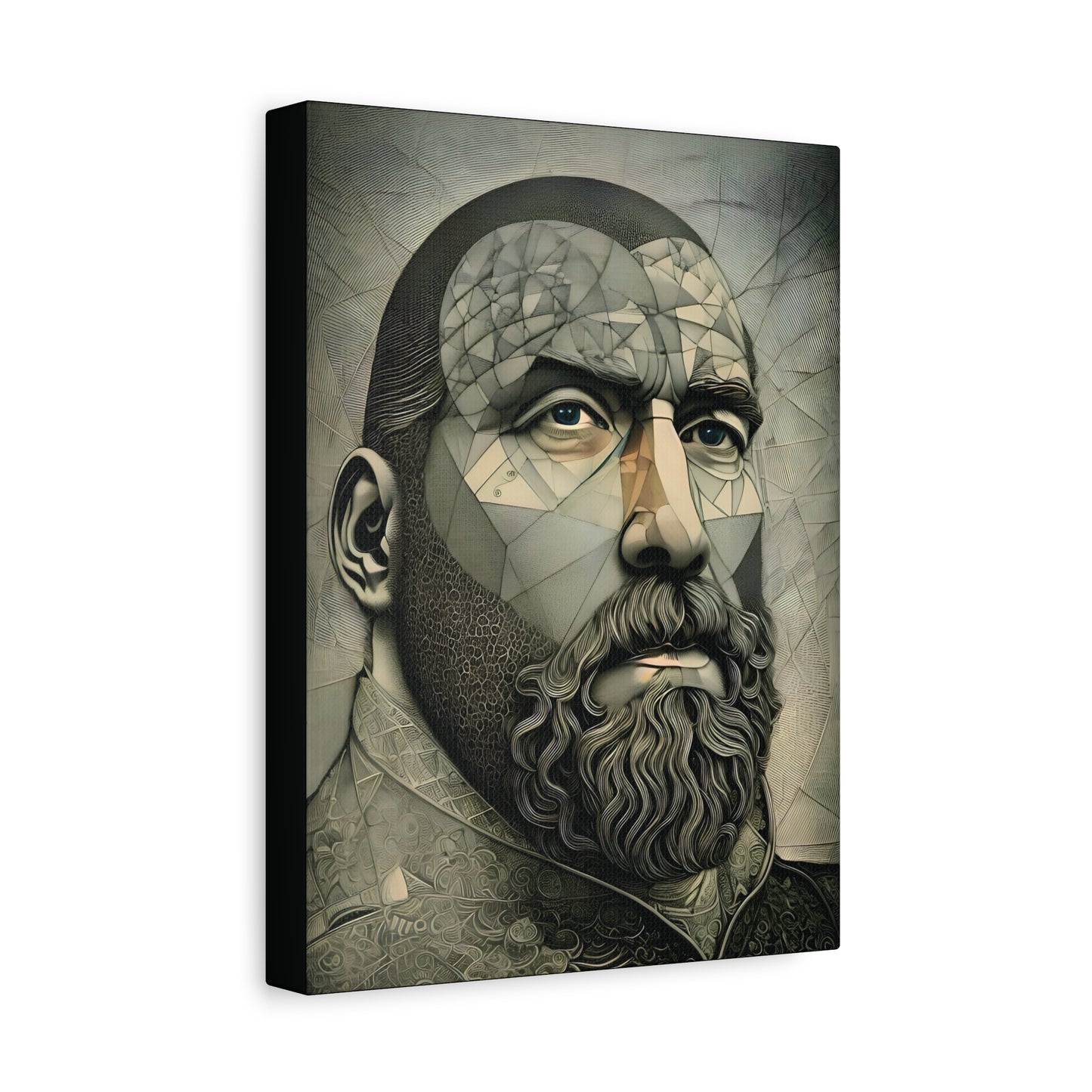 Fractured Peace - Fine Art Print by Andrew McCarter adapted from a drawing by David Lake