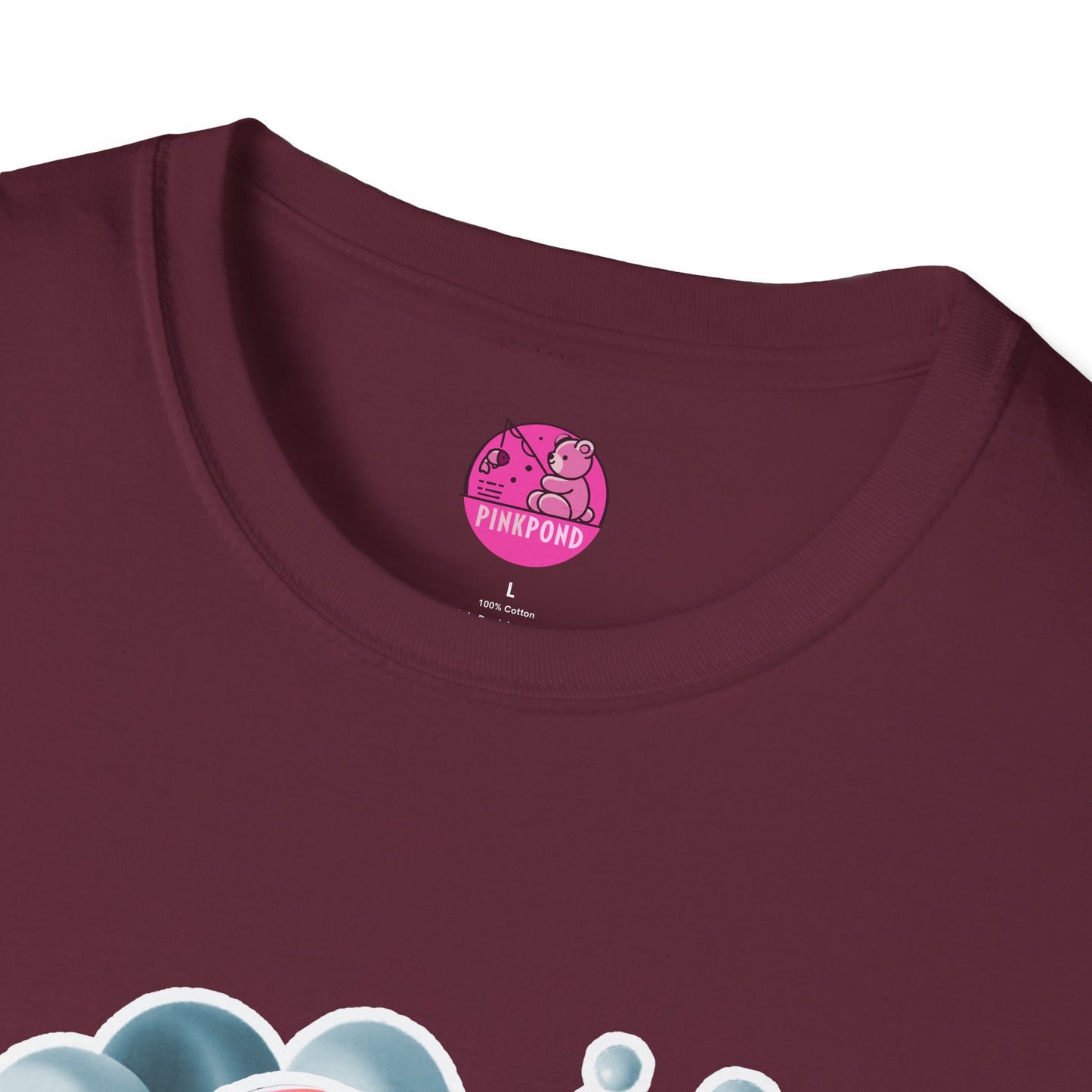 Carrie the Carp T-Shirt - a splash of fishy fun - Unisex Softstyle Tee with 3D Design