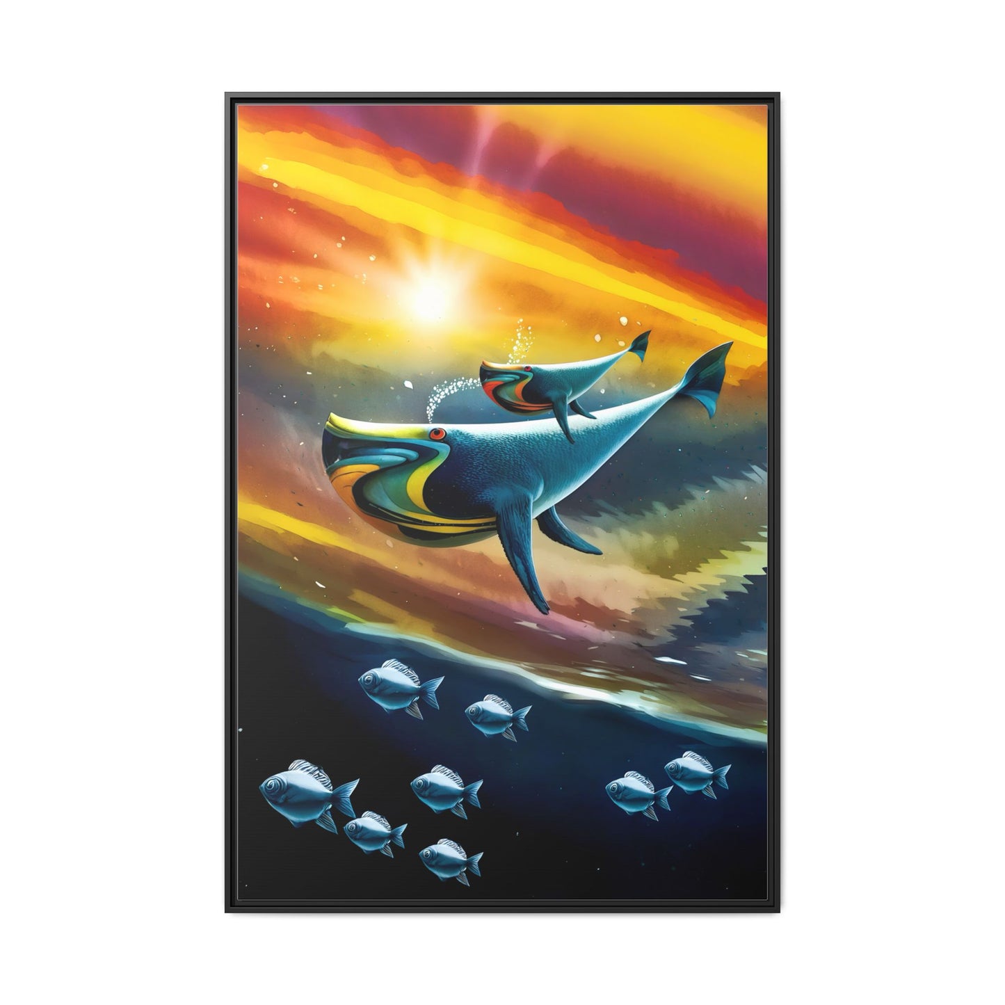 Celestial Whale by Andrew McCarter - Art Print