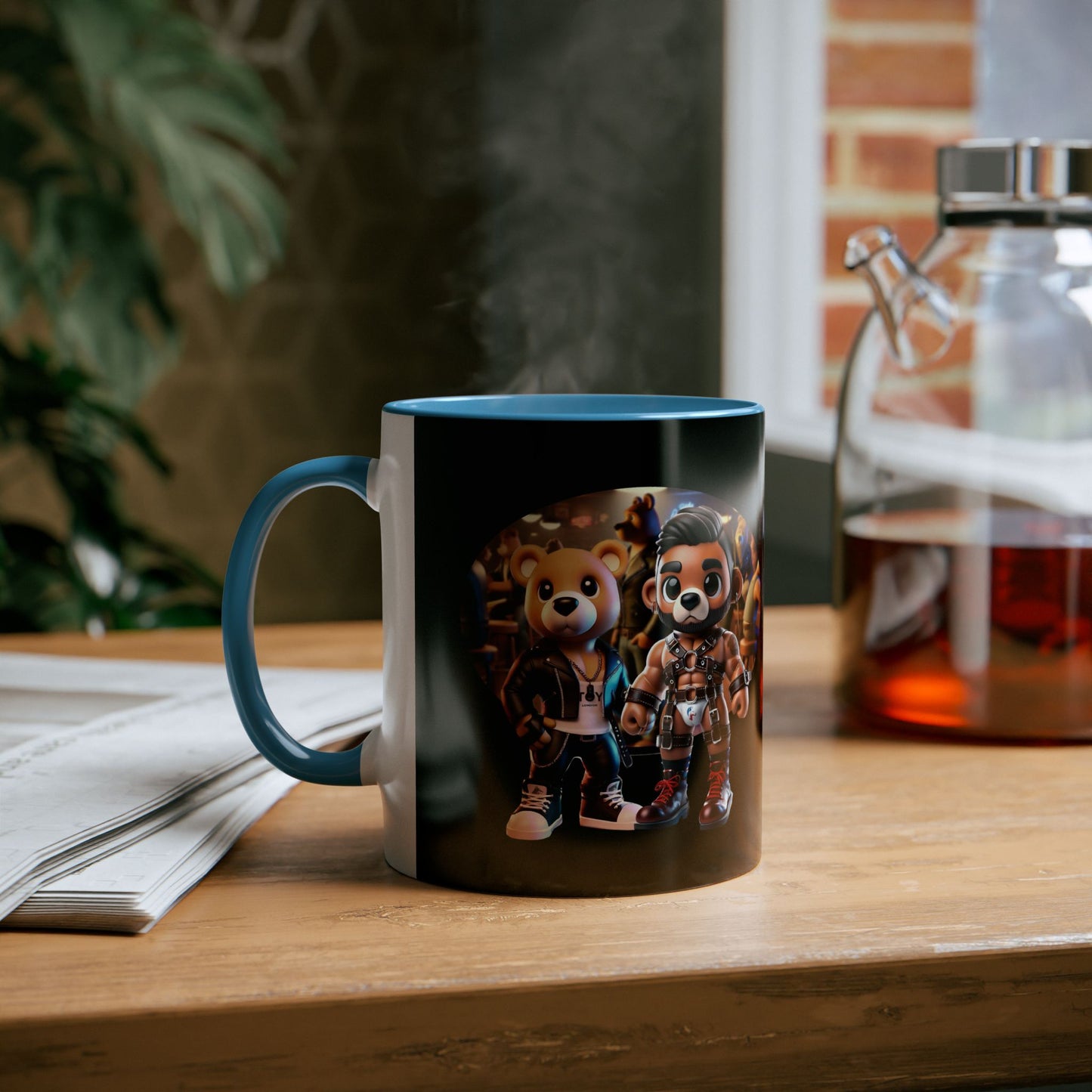 Bear Cubs on the Town - Pride Ceramic Mug