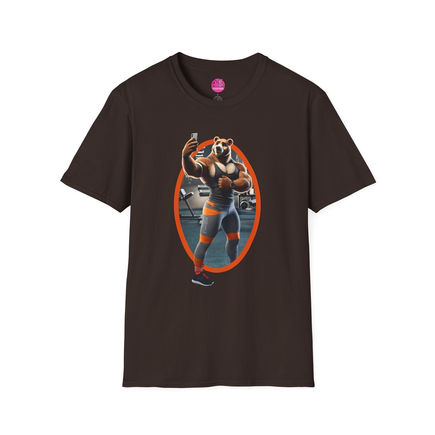 Lycra Gym Bear T-Shirt