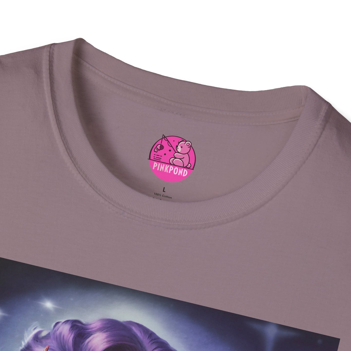 Dame Edna Bulldog T-Shirt - Fabulous & Fetching Unisex Softstyle Tee for Dog Lovers and Drag Fans