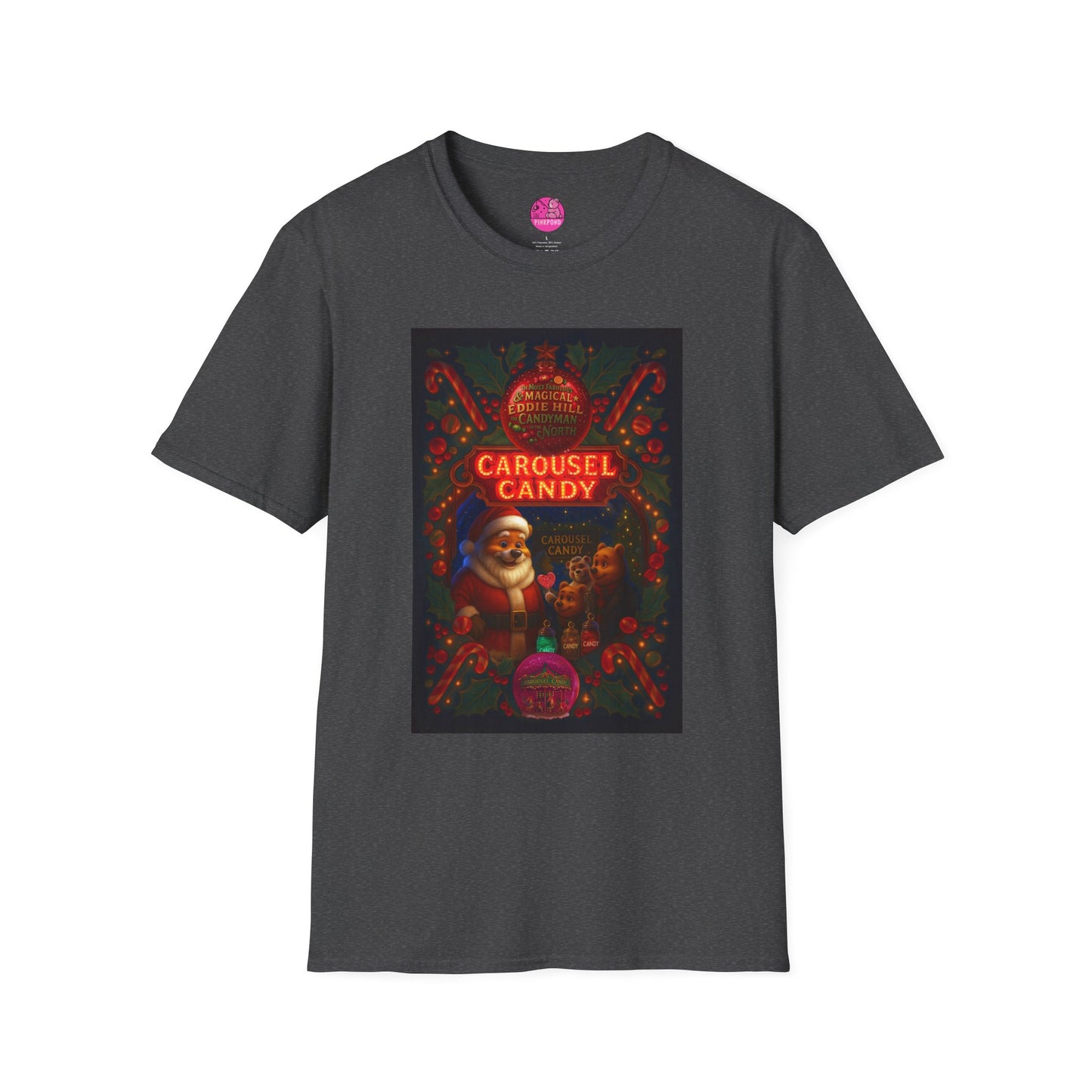 Carousel Candy Christmas T-Shirt — Eddie Hill, The Candyman of the North