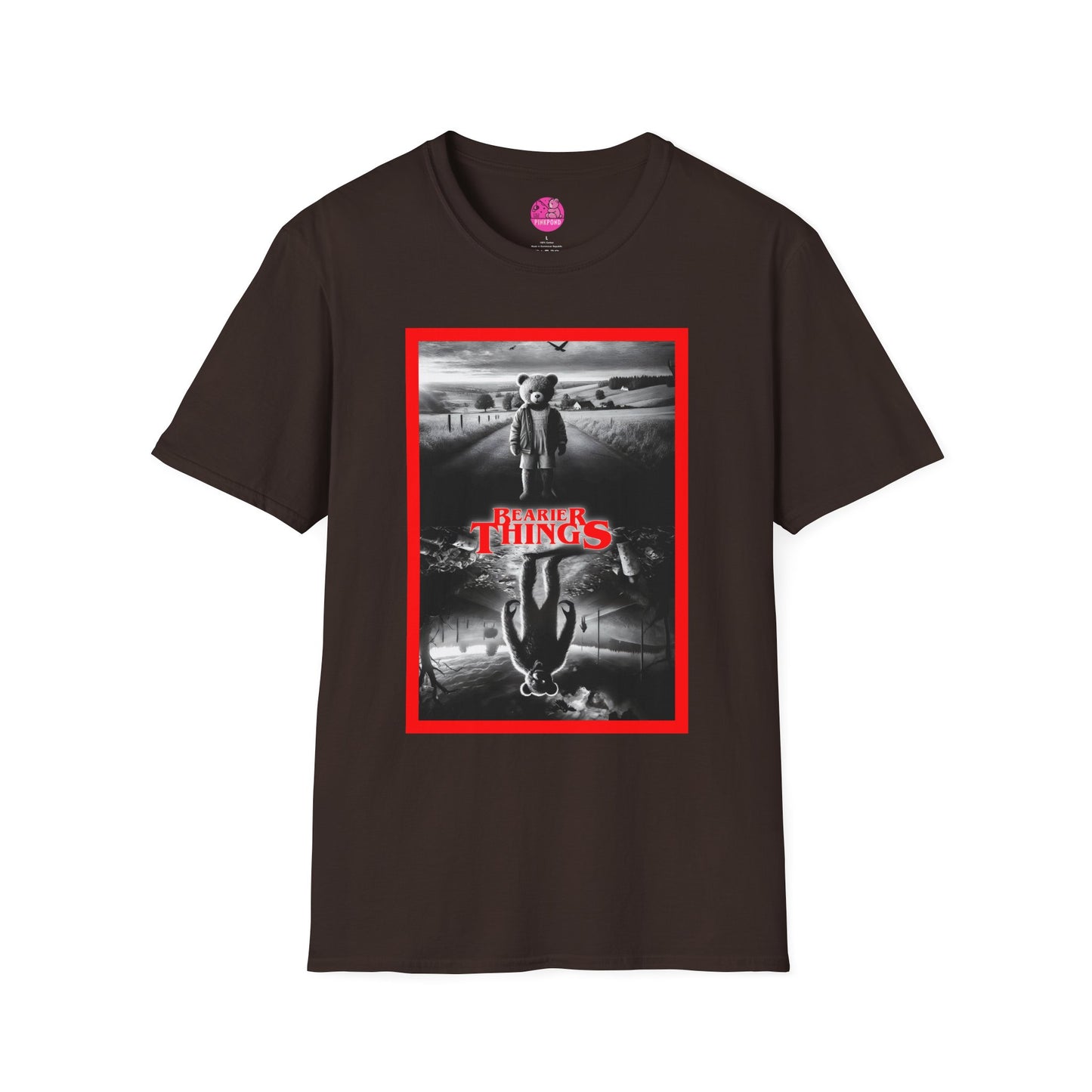 Bearier Things – Monochrome Horror T-Shirt