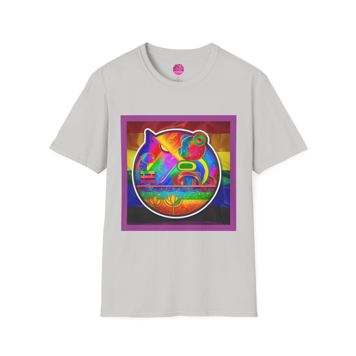 Abstract Bear Pride T-Shirt