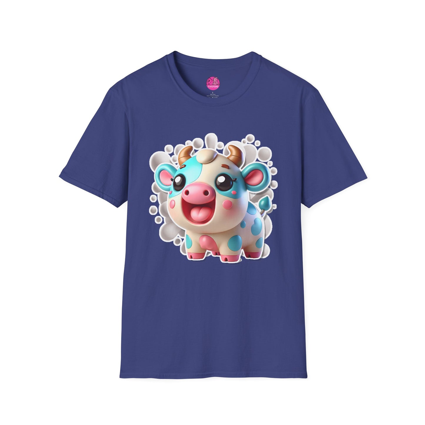 Carmen the Cow T-Shirt - Cute Farmyard Tee for Fun Fashion Fans