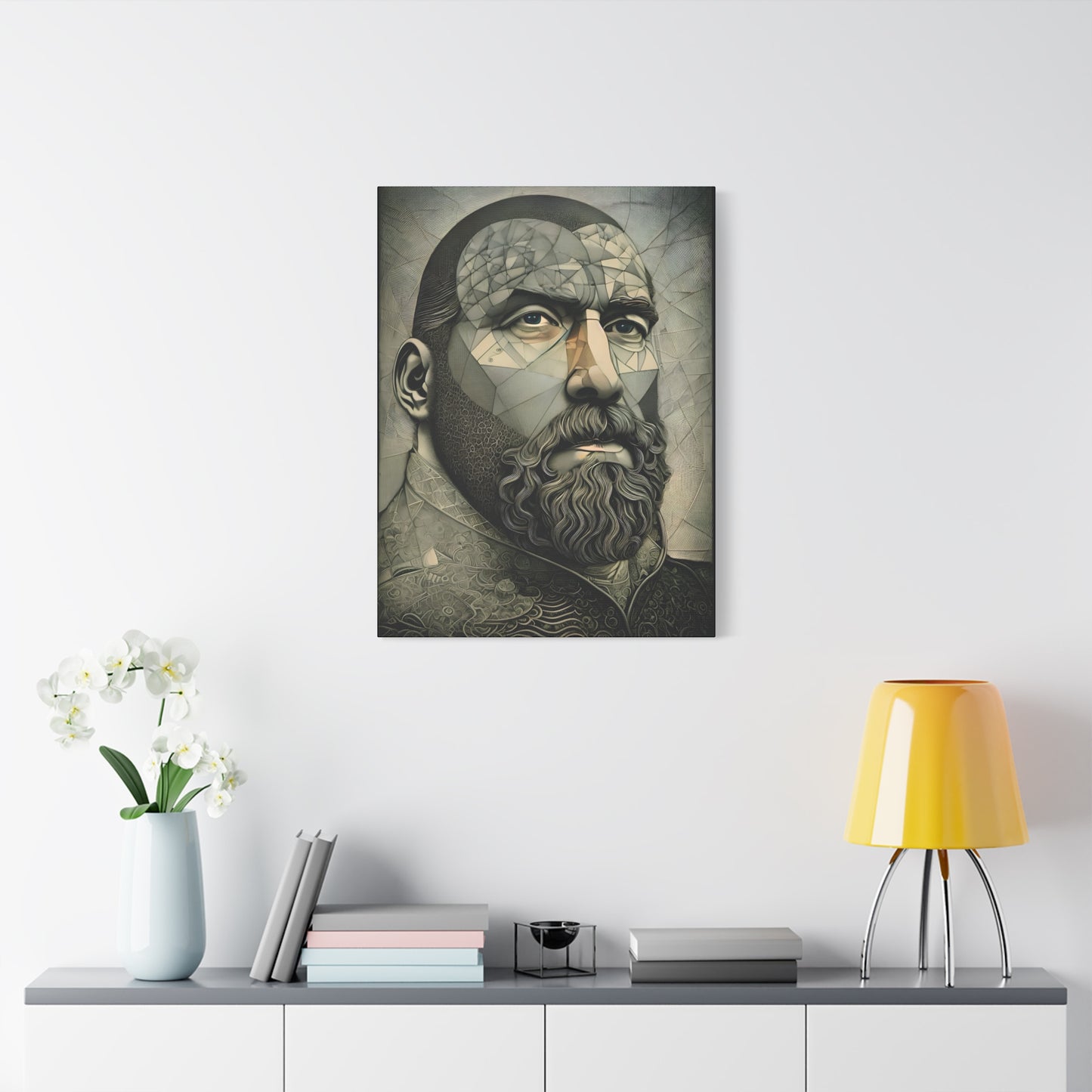 Fractured Peace - Fine Art Print by Andrew McCarter adapted from a drawing by David Lake