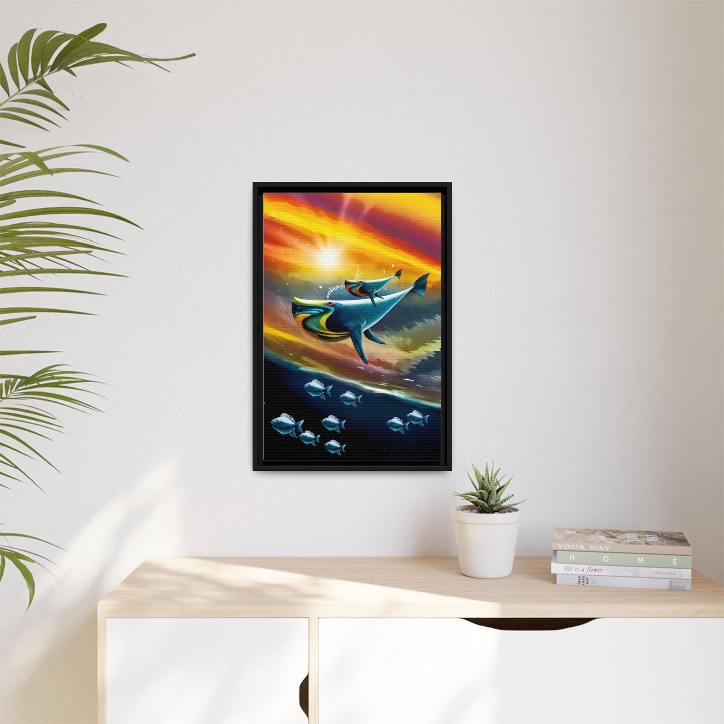 Celestial Whale by Andrew McCarter - Art Print