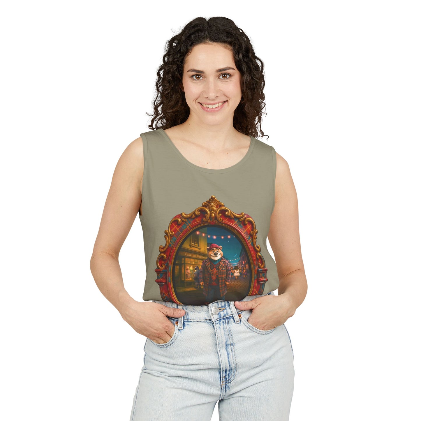 Mr Potts Bear Tank Top
