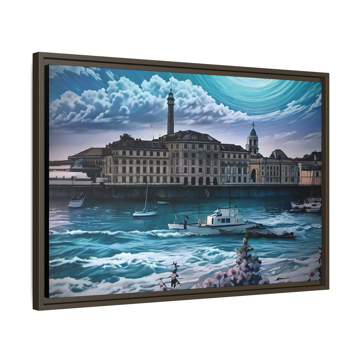 Tides of Time – Royal William Yard by Andrew McCarter - Canvas Print