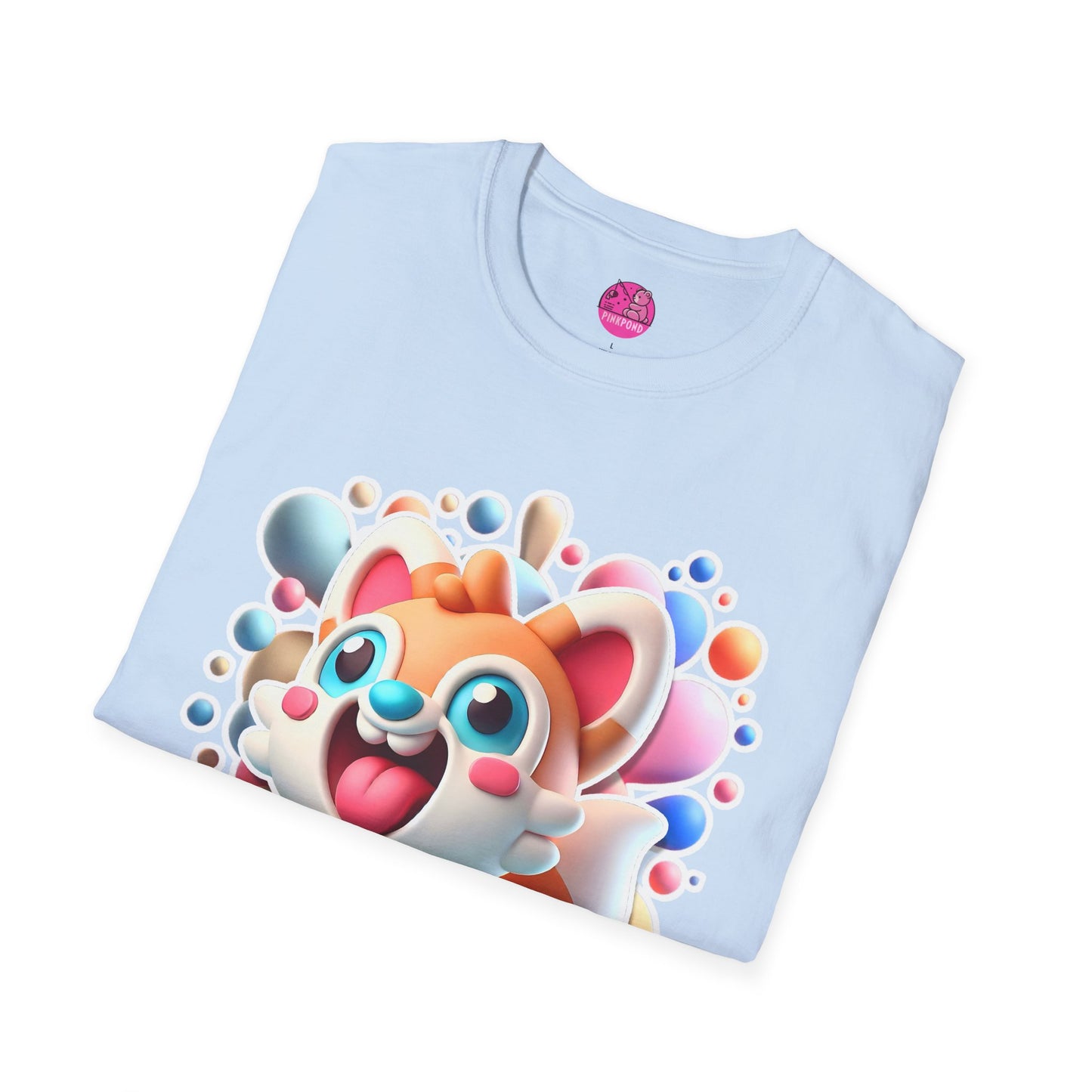 Fanny the Fox T-Shirt - Bold and Colorful Unisex Tee for Fun-Loving Fashion Fans