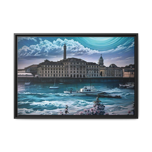 Tides of Time – Royal William Yard by Andrew McCarter - Canvas Print