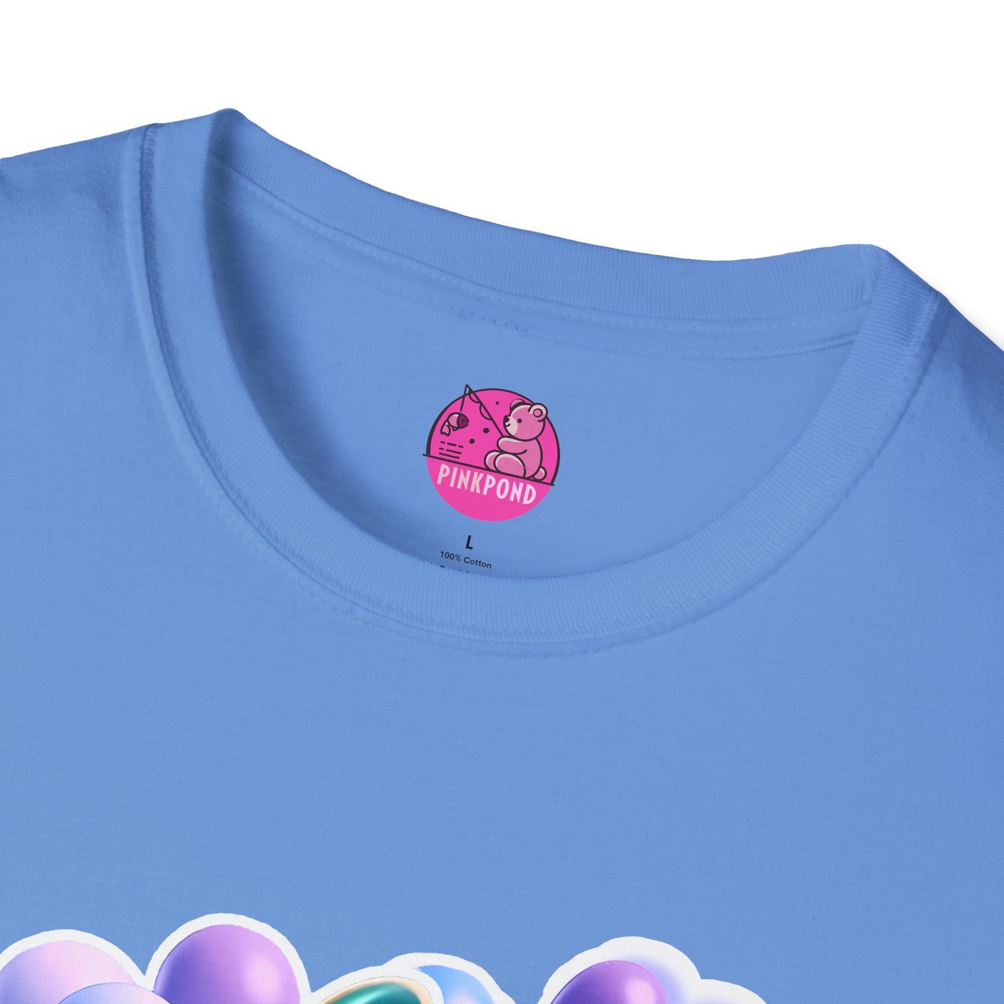 Alex Salmon Softstyle T-Shirt - Bright and Playful Fish Design for Ocean Lovers and Art Fans 🌊🐟