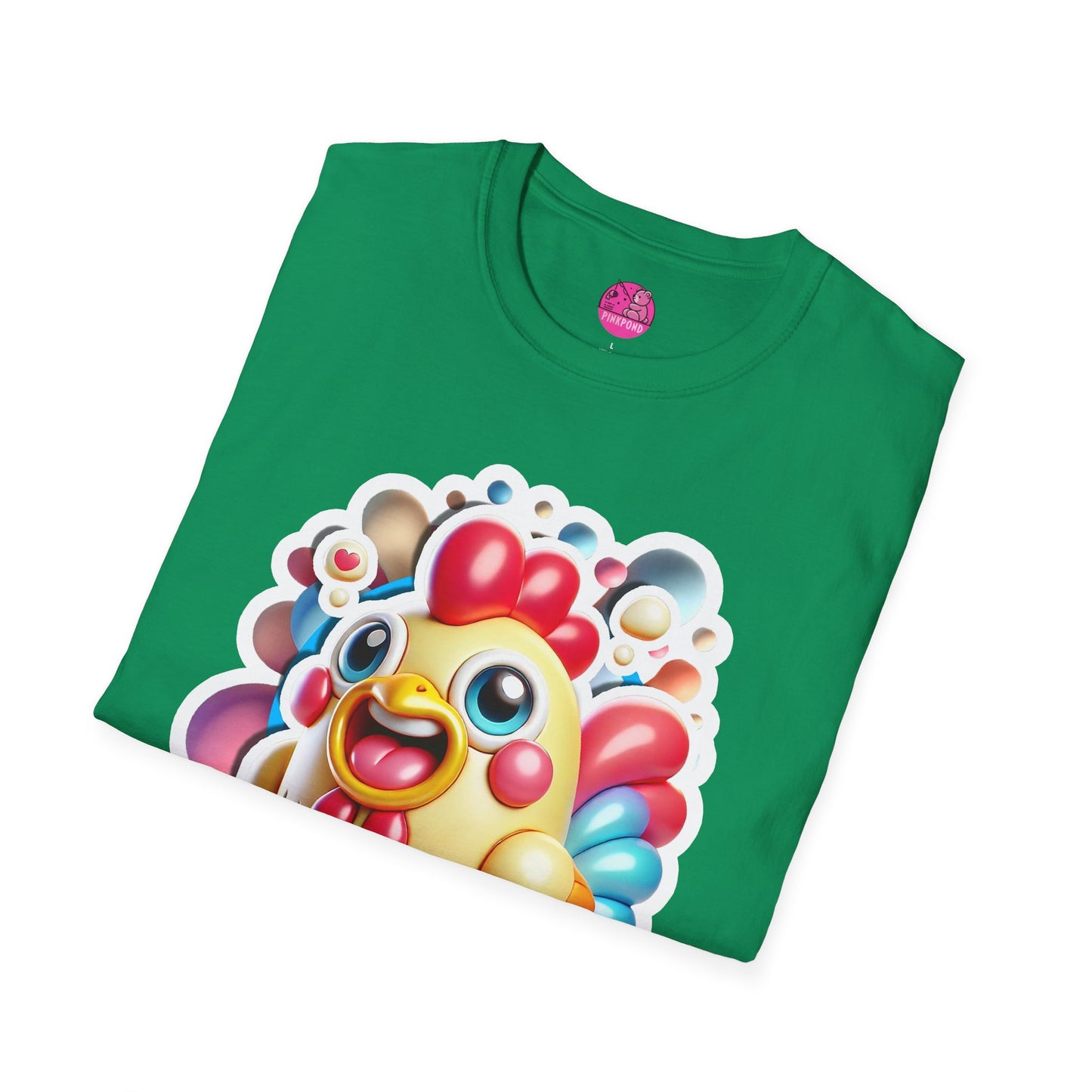 Colin Cockerel Tee - Fun Rooster Graphic Unisex T-Shirt