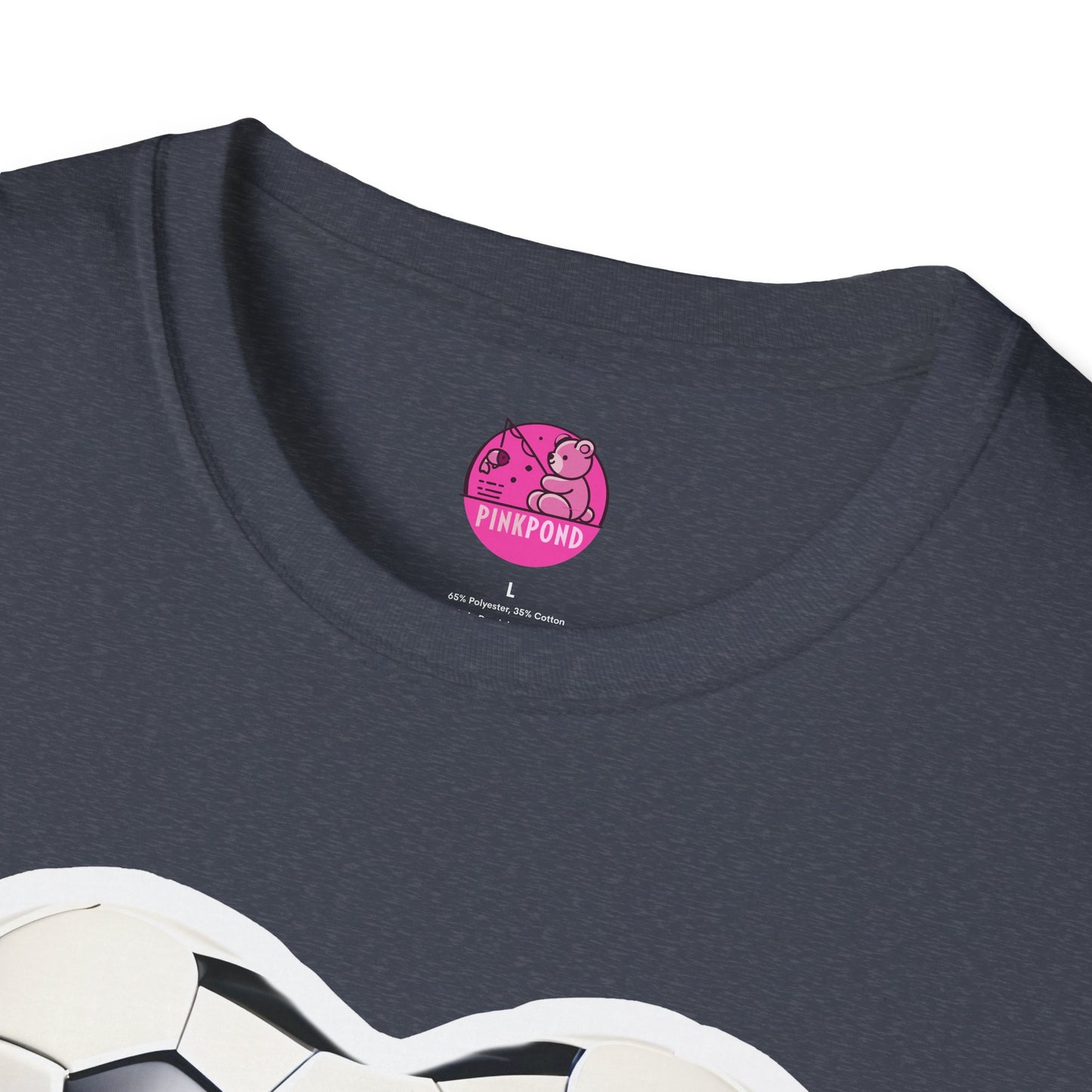 Football Heart Unisex T-Shirt - Love Life Design,
