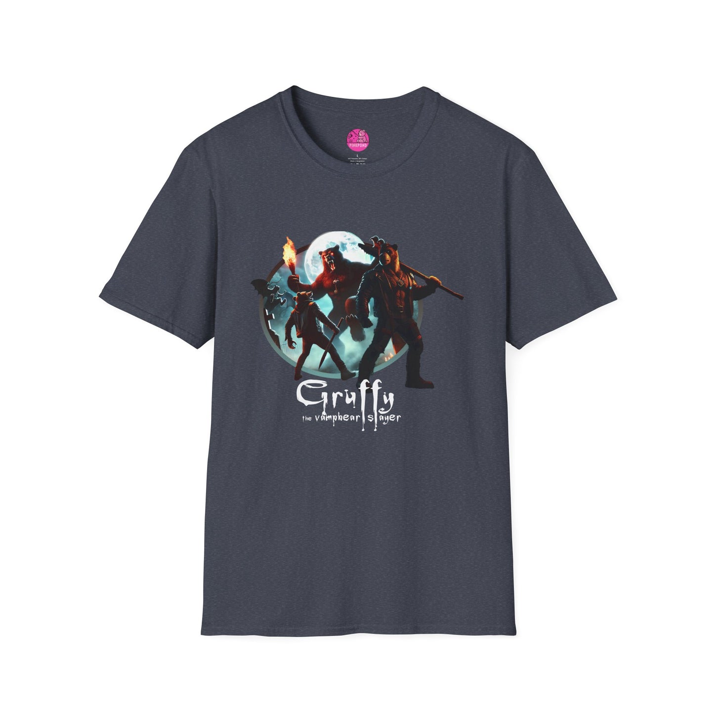 VampBear Slayer T-Shirt - Horror, Humour, and Chaos