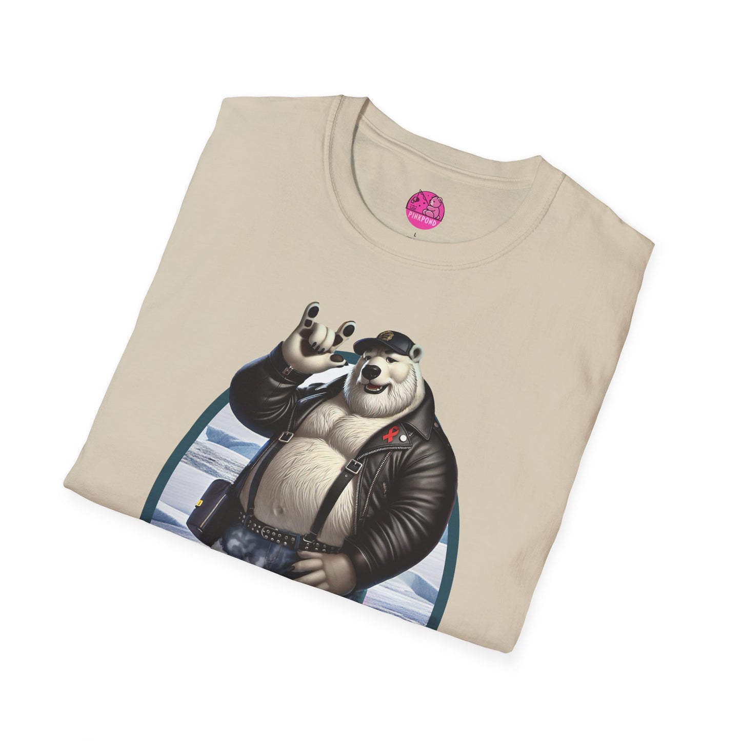 Artic Rebel Polar Bear Love Graphic Tee - ASL Love Sign