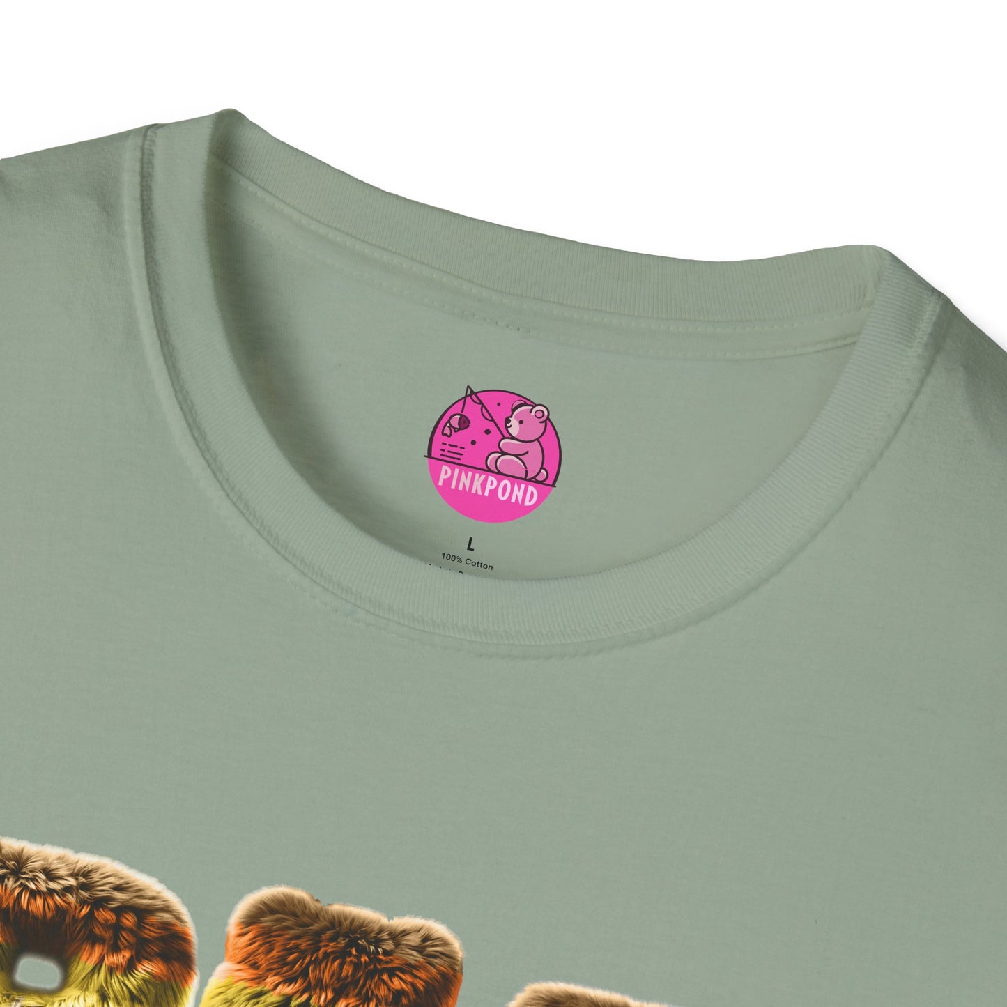 Pride Fur T-Shirt - Bad Cub Bear Pride Tee