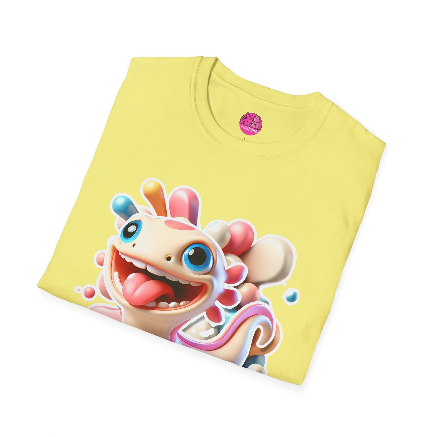 Gordon Gekko T-Shirt – The Lively Lizard with a Big Personality! - Unisex Softstyle Tee
