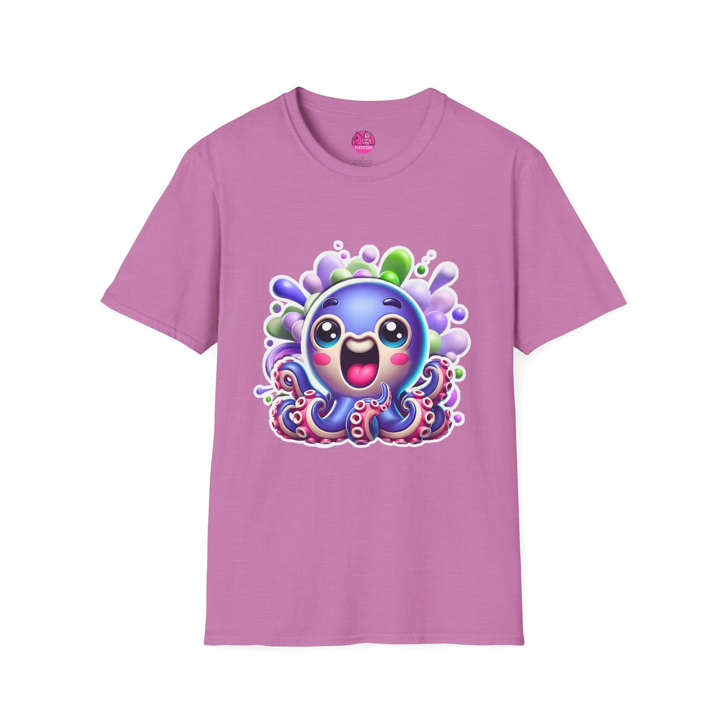 Olly the Octopus T-Shirt - Playful & Adorable Unisex Tee for Ocean Lovers