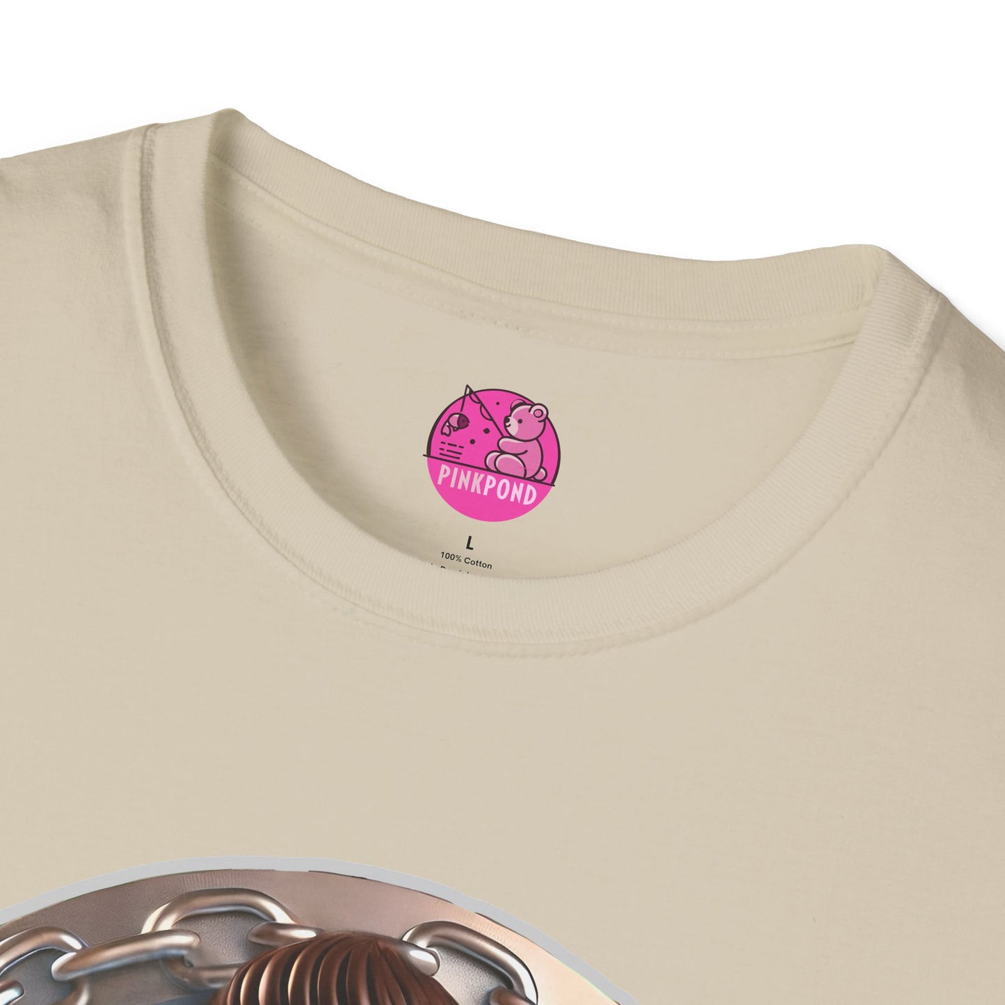 Love Struck Cub – Cute & Bold Chibi Bear T-Shirt