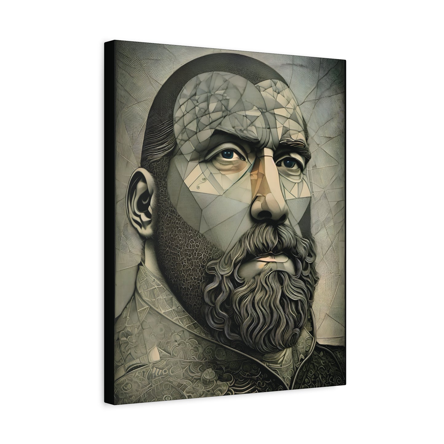 Fractured Peace - Fine Art Print by Andrew McCarter adapted from a drawing by David Lake