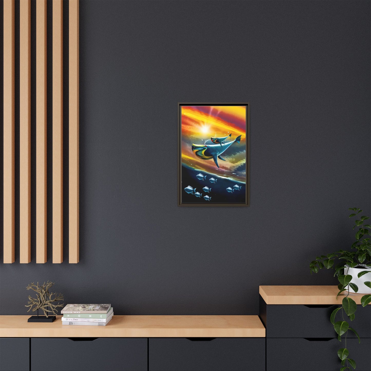 Celestial Whale by Andrew McCarter - Art Print
